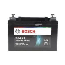 Акумулятор BOSCH 0 092 S5A X20 AGM 8Ah 125A для Volvo C30, S40 II, S60 II (150x87x105mm)