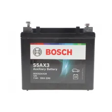Акумуляторна батарея BOSCH 0 092 S5A X30 (11Ah/180A, 150x87x130 мм, AGM, Start-Stop)