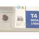 Акумулятор BOSCH 0 092 T40 750 140Ah 800A для DAF 75, CF 85, MAN F 9