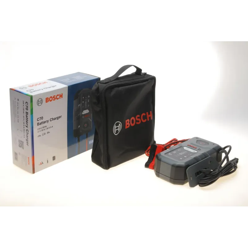 Зарядний пристрій BOSCH C70 0 189 911 070 (12V/24V, 10A) для EFB/GEL/VRLA/AGM акумуляторів
