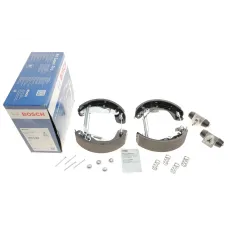 Колодки гальмівні задні BOSCH 0 204 114 582 для Daewoo Lanos, Opel Astra F/G, Vectra A (барабанні) 200x45 мм