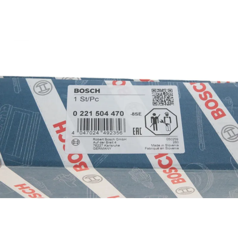 Котушка запалювання BOSCH 0 221 504 470 для Citroen Berlingo 1.6VTi 2009-, BMW 5 F10 550i