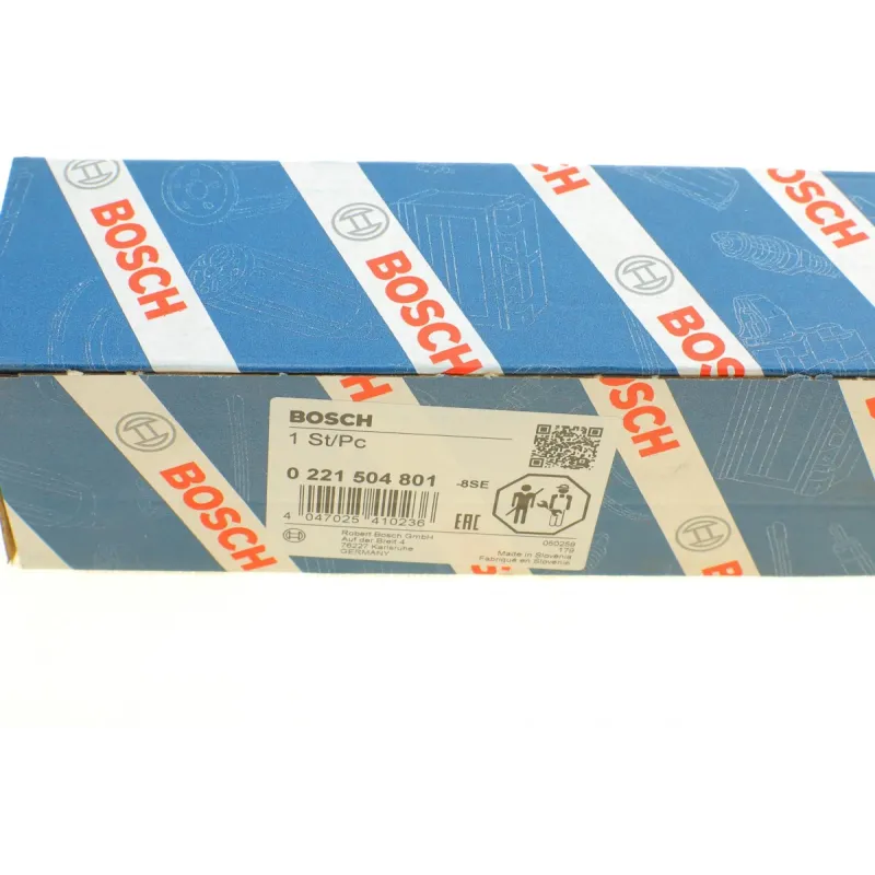 Котушка запалювання BOSCH 0 221 504 801 для BMW 5 (E60/F10) 2.0/3.0i 07-13, BMW 6 (E63) 2.0/3.0i 07-13