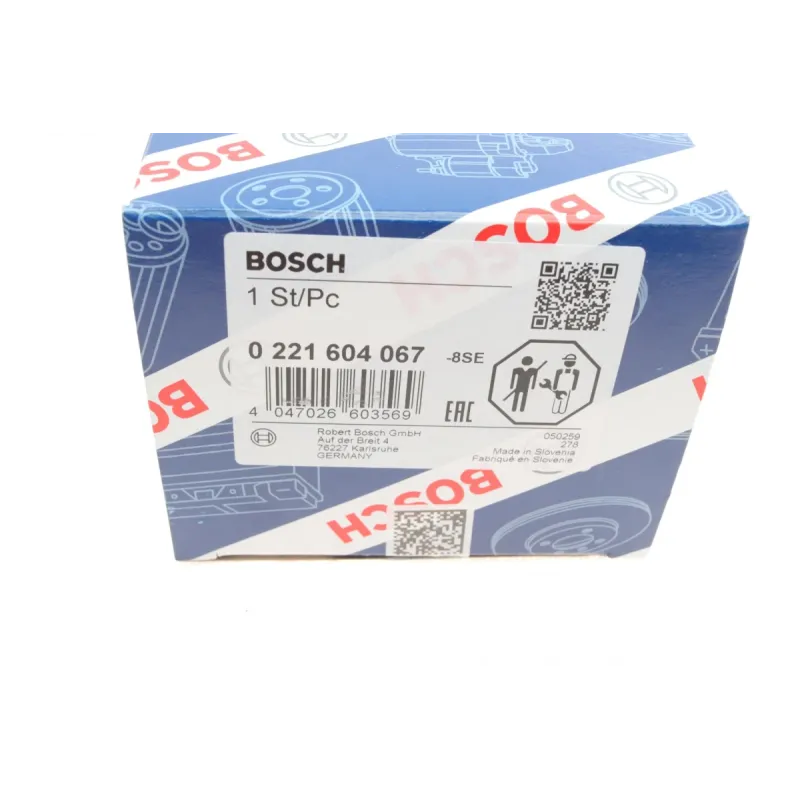 Котушка запалювання BOSCH 0 221 604 067 для Mercedes-Benz C-Class W204, E-Class W212 (M276/M157)