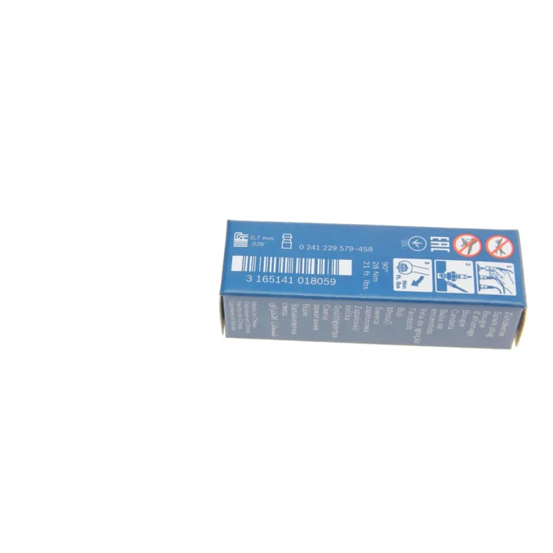Свічка запалювання BOSCH 0 241 229 579 для Lada Kalina, Toyota Corolla, M 14 x 1,25