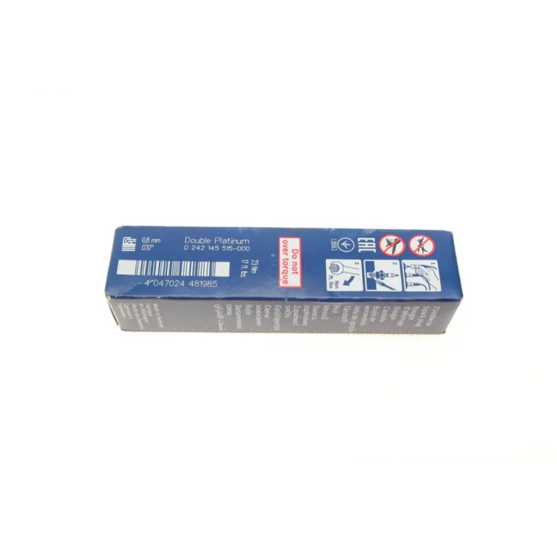 Свічка запалювання BOSCH 0 242 145 515 для BMW X5 (E70)/X6 (E71) 3.0i/4.4i 2009-, 0.8 мм