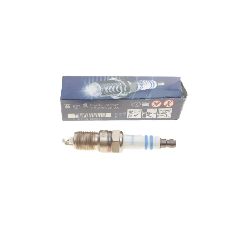 Свічка запалювання BOSCH 0 242 225 611 для Chevrolet Silverado, Hummer H2 6.0 1999-2007, 1.5 мм