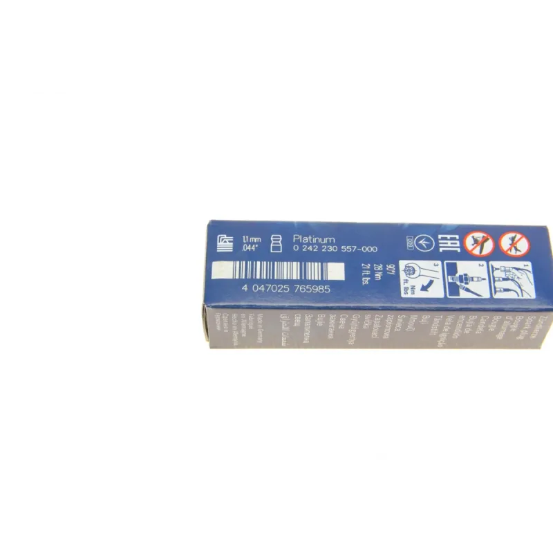 Свічка запалювання BOSCH 0 242 230 557 для Chery, Honda, Hyundai, Kia, Toyota