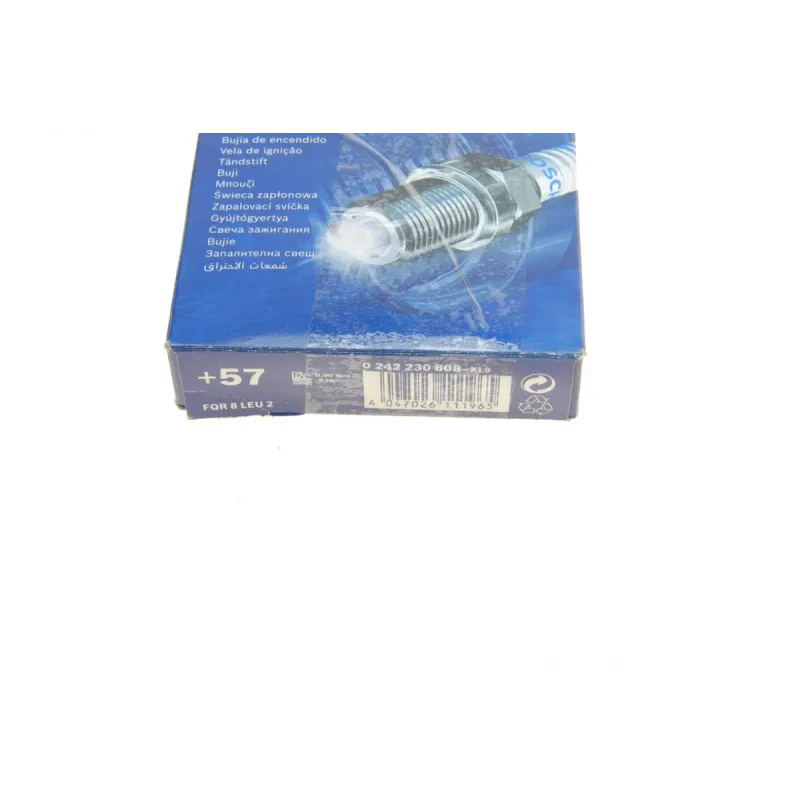 Свічка запалювання BOSCH 0 242 230 808 комплект 4 шт. для Alfa Romeo, Chevrolet, Fiat, Opel