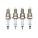 Свічка запалювання BOSCH 0 242 235 915 для Ford Focus, Volvo V50/S40 2.0i 2004-2012 (комплект 4 шт)