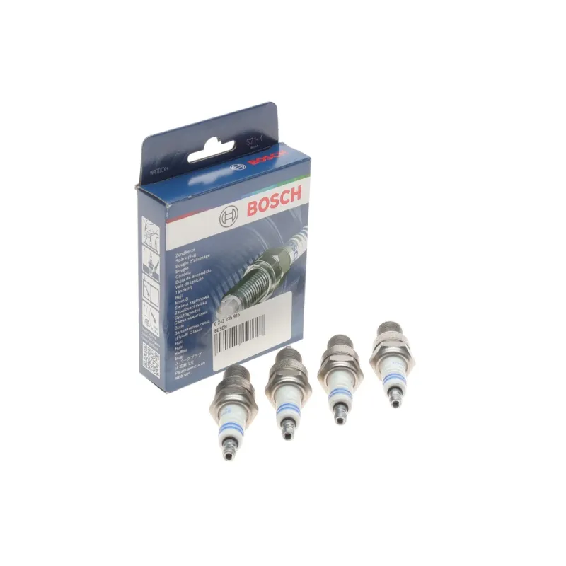 Свічка запалювання BOSCH 0 242 235 915 для Ford Focus, Volvo V50/S40 2.0i 2004-2012 (комплект 4 шт)