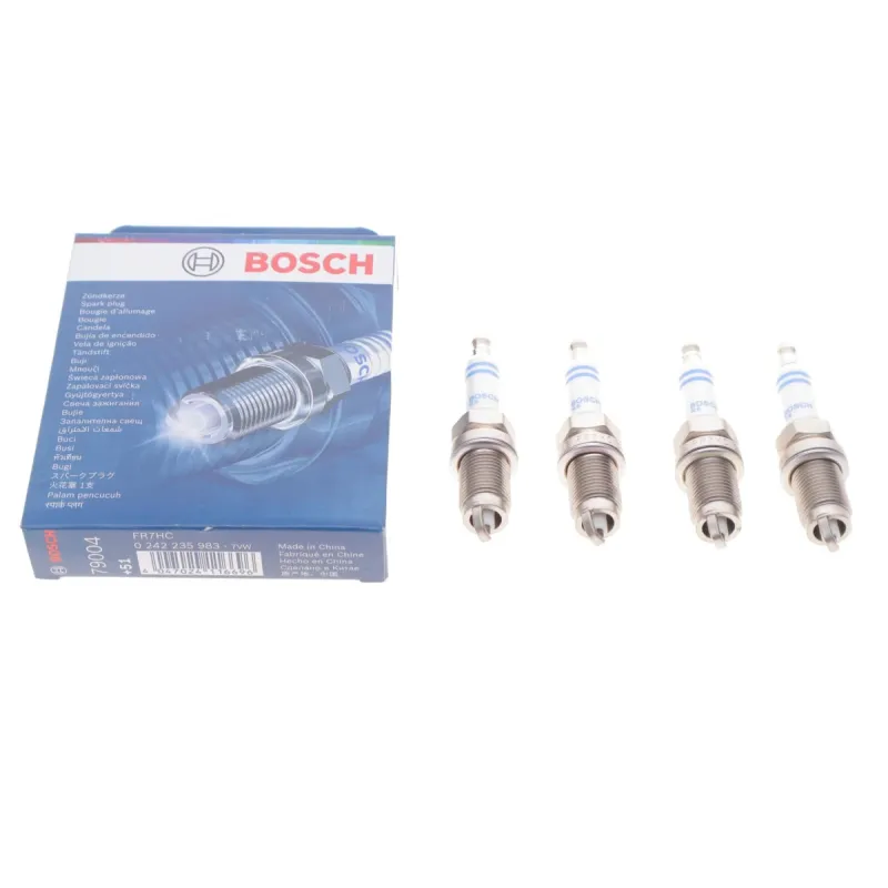 Свічка запалювання BOSCH 0 242 235 983 для Skoda Roomster, VW Caddy III 1.2-1.6 06- (комплект 4 шт)