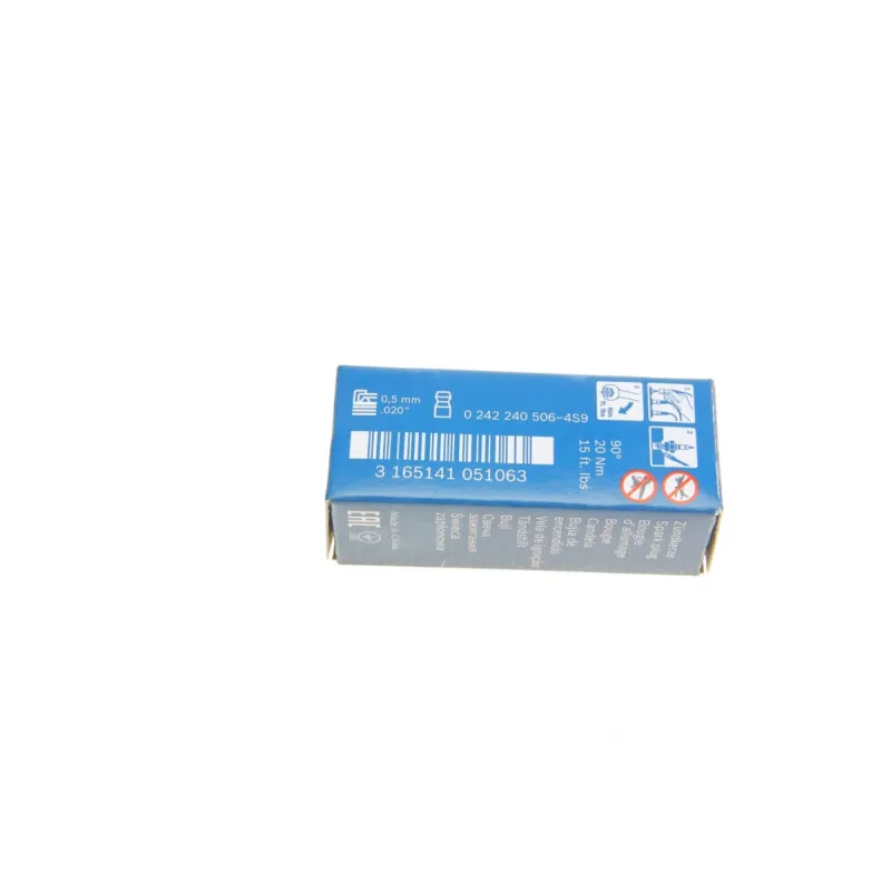 Свічка запалювання BOSCH 0 242 240 506 для бензинових двигунів, M 14 x 1,25