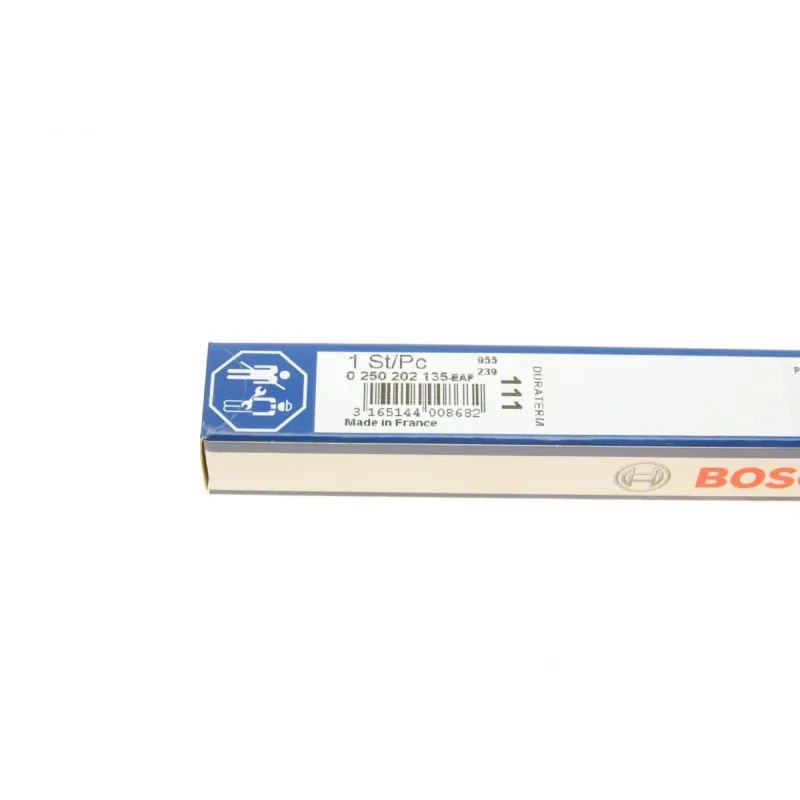 Свічка розжарювання BOSCH 0 250 202 135 для Fiat Scudo 2.0D Multijet, Ford Focus 2.0TDCi, 117 мм