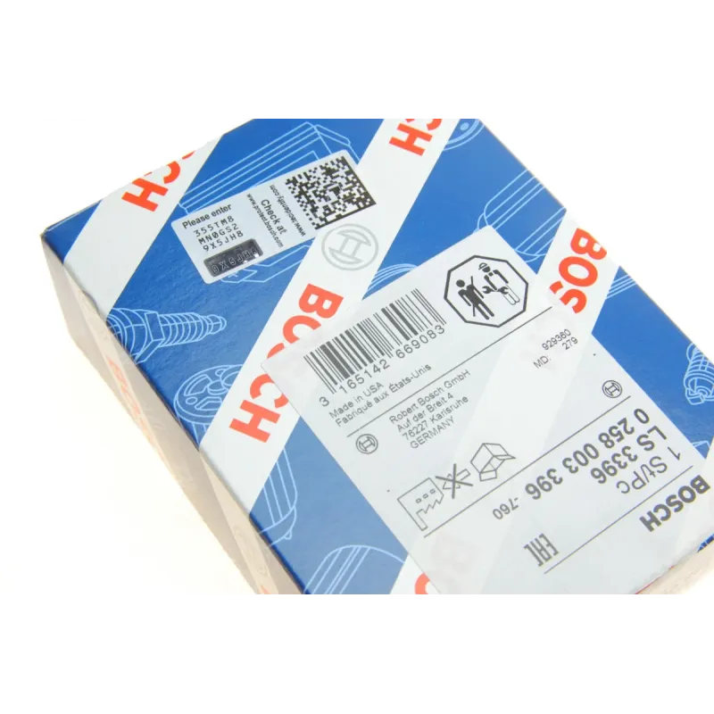 Лямбда зонд BOSCH 0 258 003 396 для Audi 100/A6/A8 1.6-2.8, 726 мм