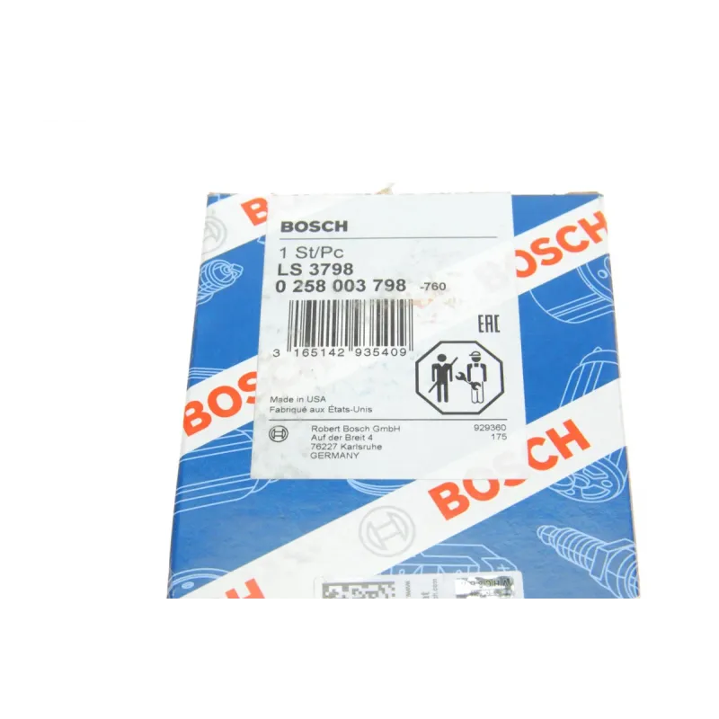 Лямбда-зонд BOSCH 0 258 003 798 для Mercedes-Benz E-Class W210, VW Golf 1.4, Passat 1.8T, 4 дроти