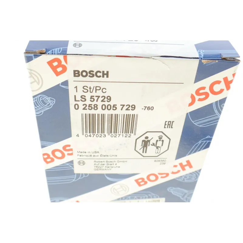 Лямбда-зонд BOSCH 0 258 005 729 для Jeep Cherokee/Grand Cherokee 92-08, Chrysler 300C