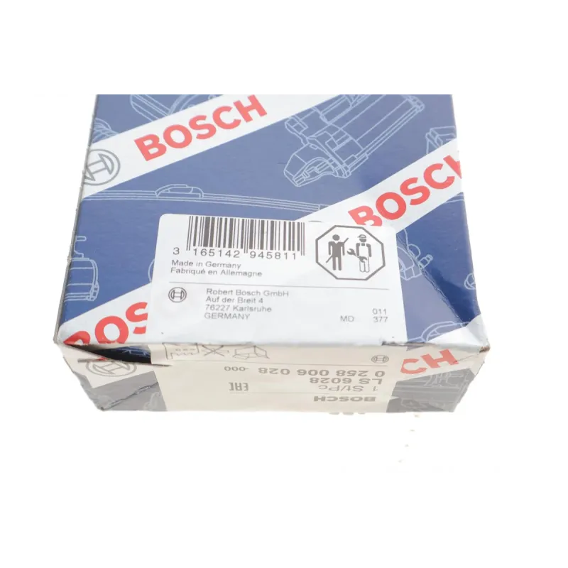 Лямбда зонд BOSCH 0 258 006 028 для Peugeot Partner, Citroen Berlingo 1.4/1.6i 1996-, 4 провідний