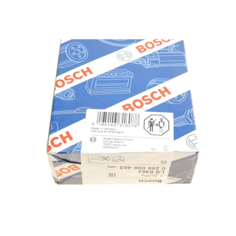 Лямбда-зонд BOSCH 0 258 006 462 для Nissan Almera N16, Micra K12, Primera P12