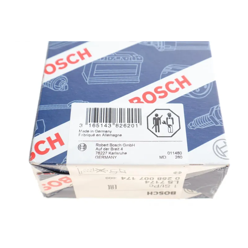Лямбда зонд BOSCH 0 258 007 174 для Porsche Cayenne 4.5 Turbo S 2004-2007, 800 мм