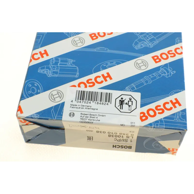 Лямбда-зонд BOSCH 0 258 010 038 для Volkswagen Golf/Passat/T5, Audi A3/A4/A6, 750 мм