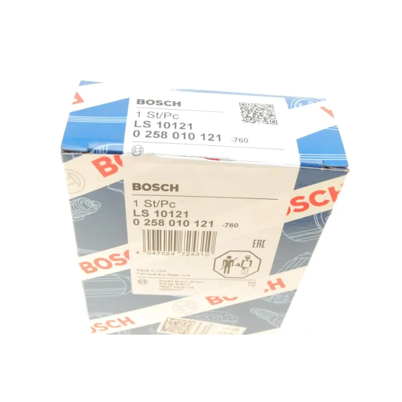 Лямбда-зонд BOSCH 0 258 010 121 для Opel Insignia A 1.4/1.6T, Zafira 1.4, Chevrolet Cruze 1.4