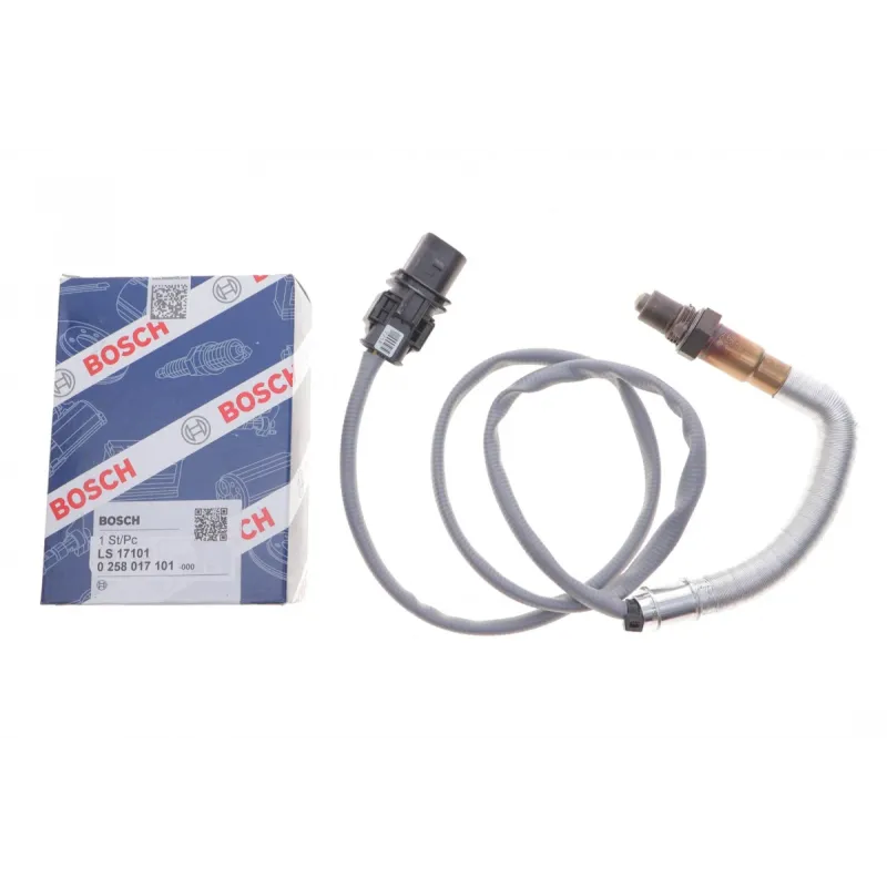 Лямбда-зонд BOSCH 0 258 017 101 для BMW 5 (E60) X5 (E70) X6 (E71) 3.0 2006-2014 1100 мм