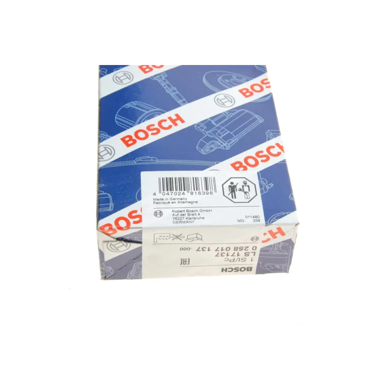 Лямбда зонд BOSCH 0 258 017 137 для BMW 7 (F01/F02) N54/N55, X6 (E71) 1300 мм