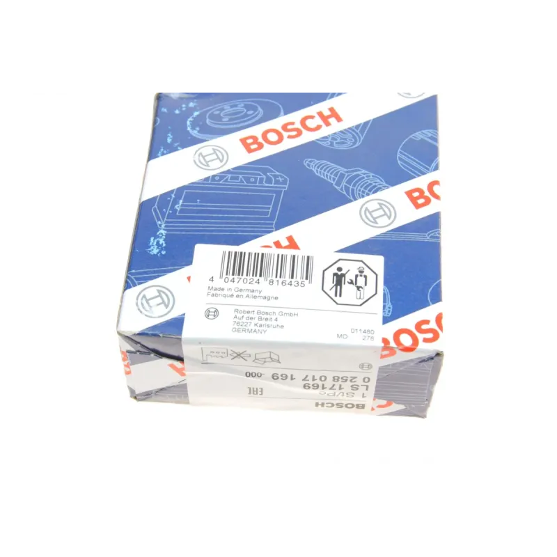 Лямбда зонд BOSCH 0 258 017 169 для VW Touareg, Audi Q3 2.0/3.0 2007-, 5 проводів