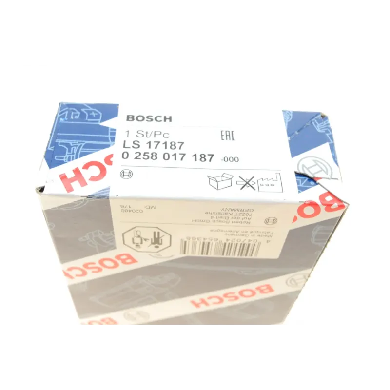 Лямбда-зонд BOSCH 0 258 017 187 для BMW 5 (F10) 2010-2016, 7 (F01) 2008-2015, 500 мм