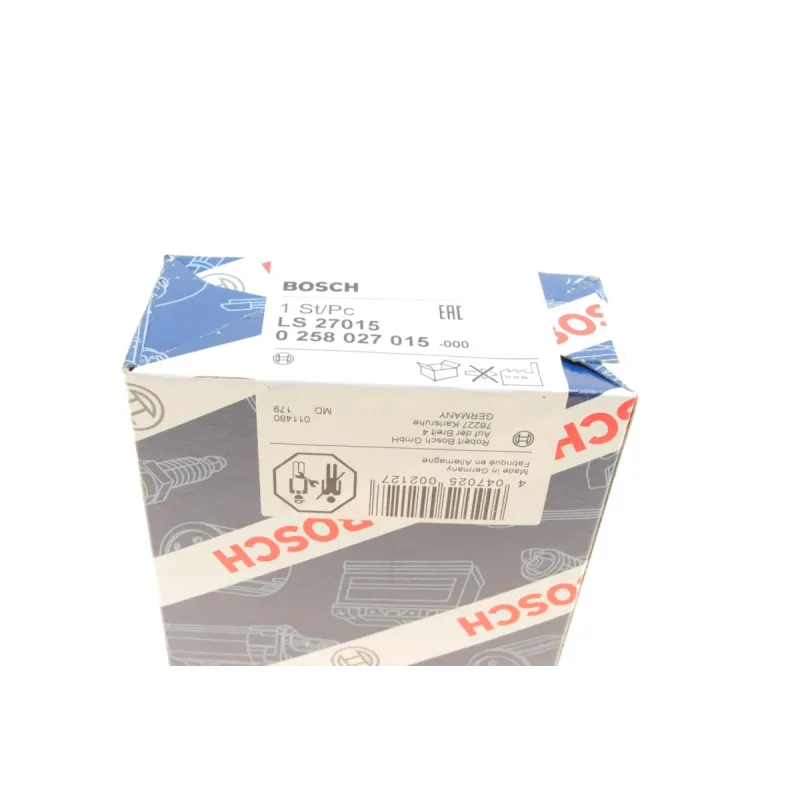 Лямбда зонд BOSCH 0 258 027 015 для BMW 3 (F30) 5 (F10) 3.0i 2011-2018, 5-pin