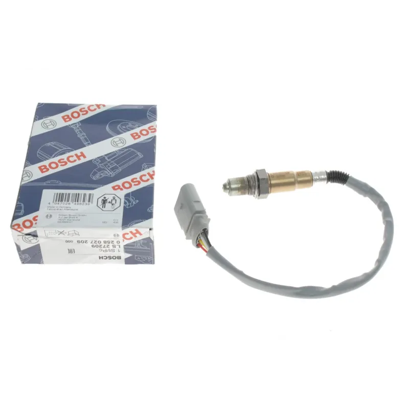 Лямбда зонд BOSCH 0 258 027 209 для Audi A4 B9 2.0 TFSI 2015-, A6 C7 1.8-2.0 TFSI 2014-2018, 381 мм
