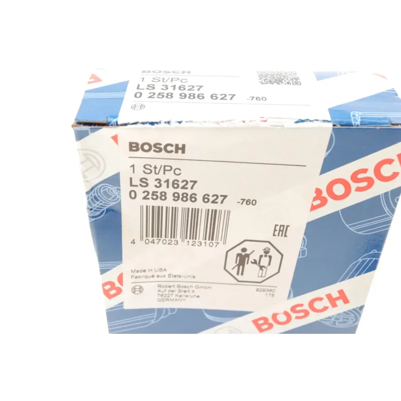 Лямбда-зонд BOSCH 0 258 986 627 для Hyundai Accent, Kia Ceed, 4 дроти