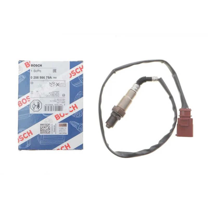 Лямбда-зонд BOSCH 0 258 986 79A для Skoda Superb III 1.4 TSI, VW Golf VII 1.0 TSI, 4 дроти