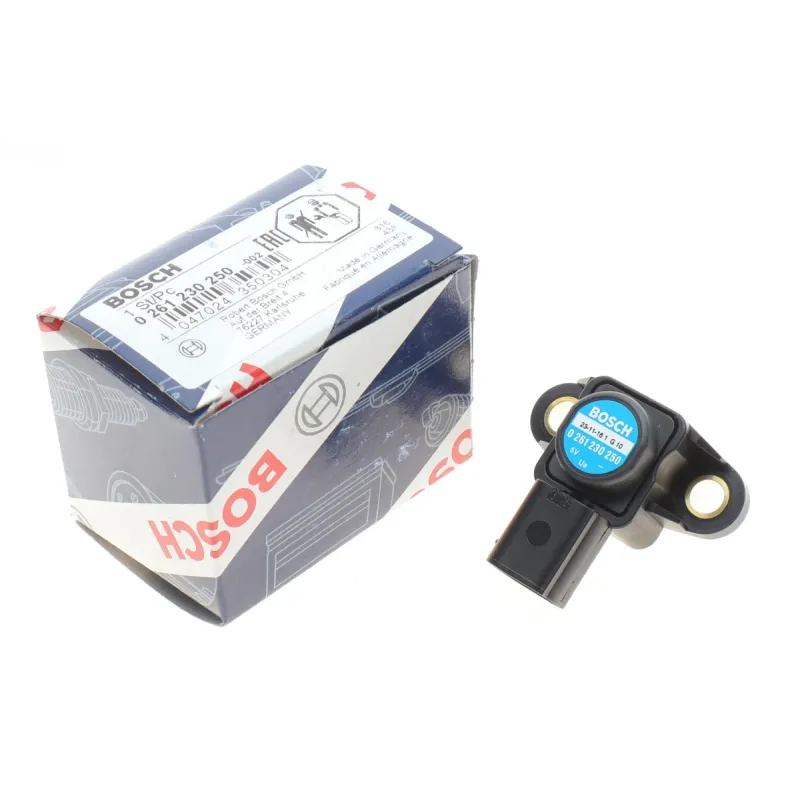 Датчик тиску наддуву BOSCH 0 261 230 250 для Mercedes-Benz E-Class (W212) 2009-, S-Class (W222/V222/X222) 2014-