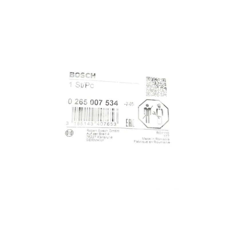 Датчик ABS задній BOSCH 0 265 007 534 для Renault Kangoo 1.2-1.9 dCi 97- (734 мм)