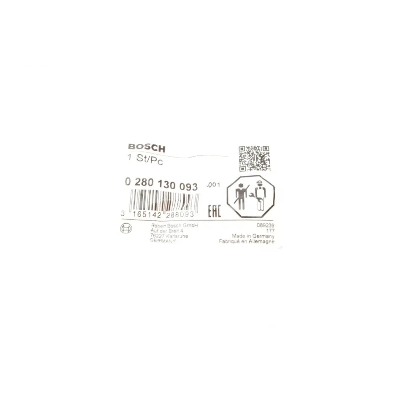 Датчик температури охолоджуючої рідини BOSCH 0 280 130 093 для Opel Combo 1.4 1994-2001, Astra F 1.6i 1998-2005