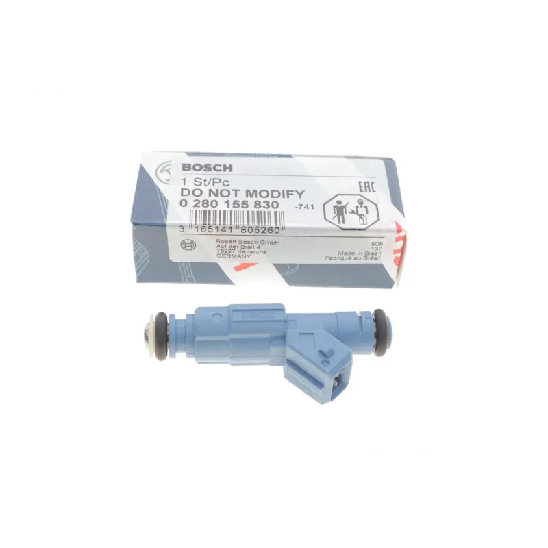 Форсунка BOSCH 0 280 155 830 для Volvo C70/S60/S70/S80/V70 2.0-2.4 1996-2010, статичний потік 261 г/хв