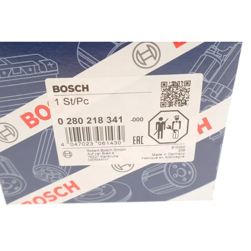 Витратомір повітря BOSCH 0 280 218 341 для Volkswagen Golf V, T5, Audi A3 3.2 V6