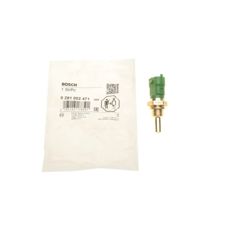 Датчик температури охолоджуючої рідини BOSCH 0 281 002 471 для DAF CF 65, LF 45, LF 55
