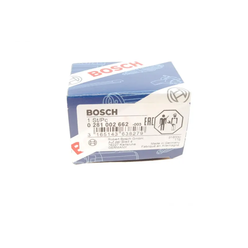 Датчик положення колінвалу BOSCH 0 281 002 662 для Opel Astra G/Vectra C 2.0-2.2 DTI 1999-2006