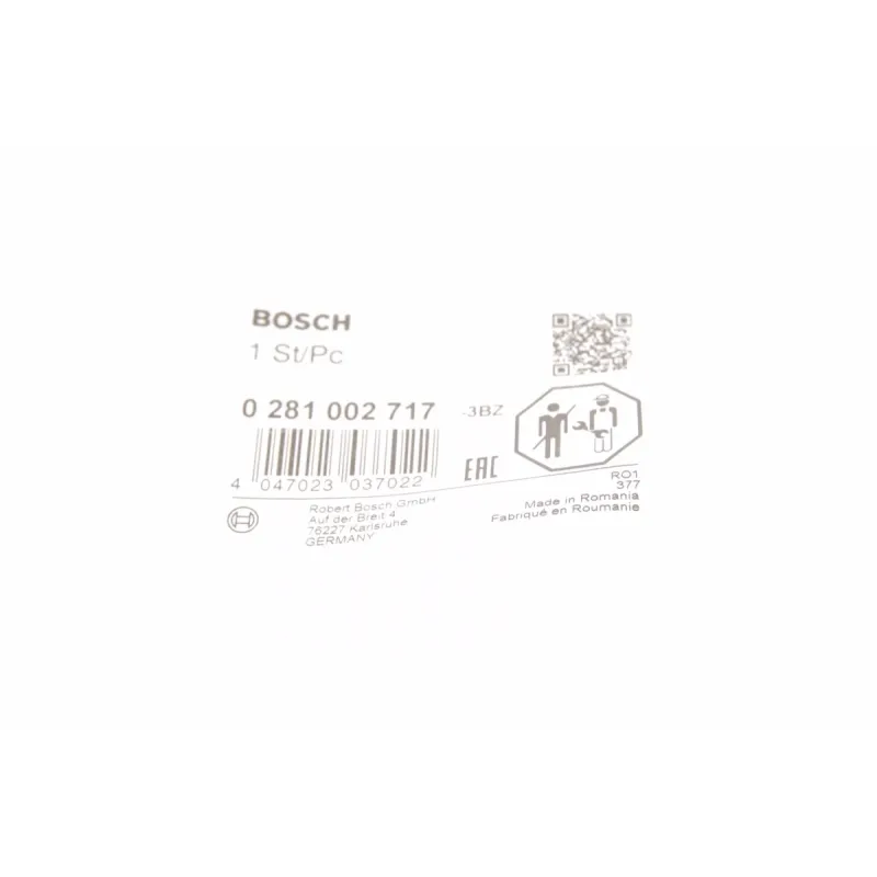 Датчик положення колінвалу BOSCH 0 281 002 717 для Opel Astra G/H 1.7CDTI 2003-2010