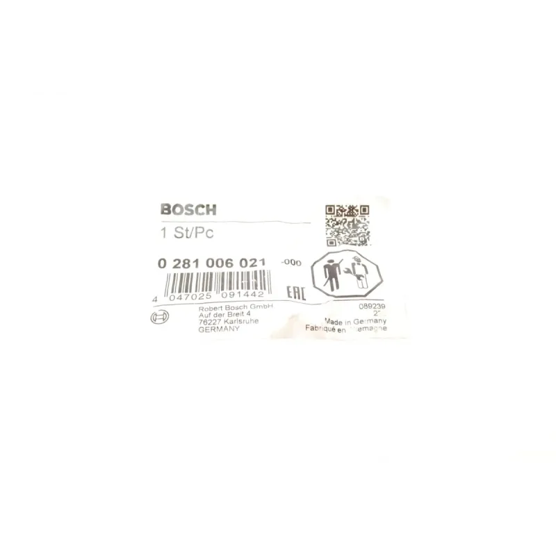 Датчик температури палива BOSCH 0 281 006 021 для Renault Kangoo 1.5dCi, Volvo C30/S40/S80 2.0d