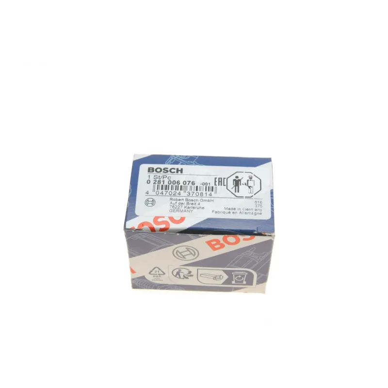 Датчик тиску наддуву BOSCH 0 281 006 076 для Opel Astra H/J, Chevrolet Cruze/Aveo, Fiat Ducato 250