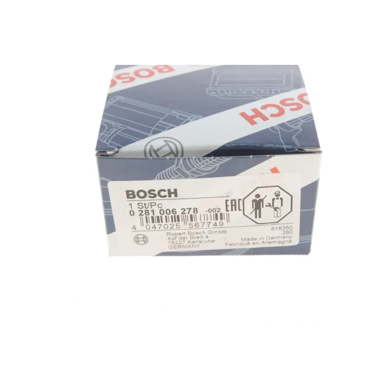 Датчик тиску вихлопних газів BOSCH 0 281 006 278 для Mercedes-Benz Sprinter (906) OM651, Vito (W639) OM642
