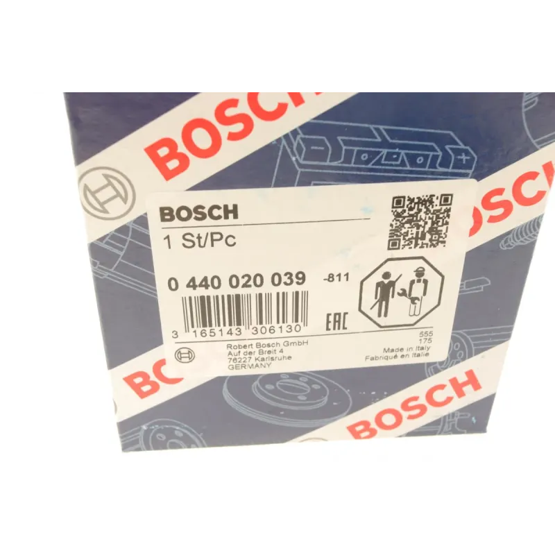Насос паливний високого тиску BOSCH 0440020039 для Opel Vivaro, Renault Trafic 2.5dCi 2001-