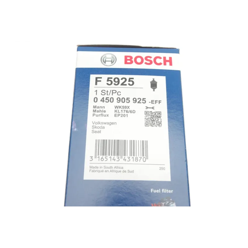 Фільтр паливний Skoda Fabia/VW Polo 1.2/1.4 01-