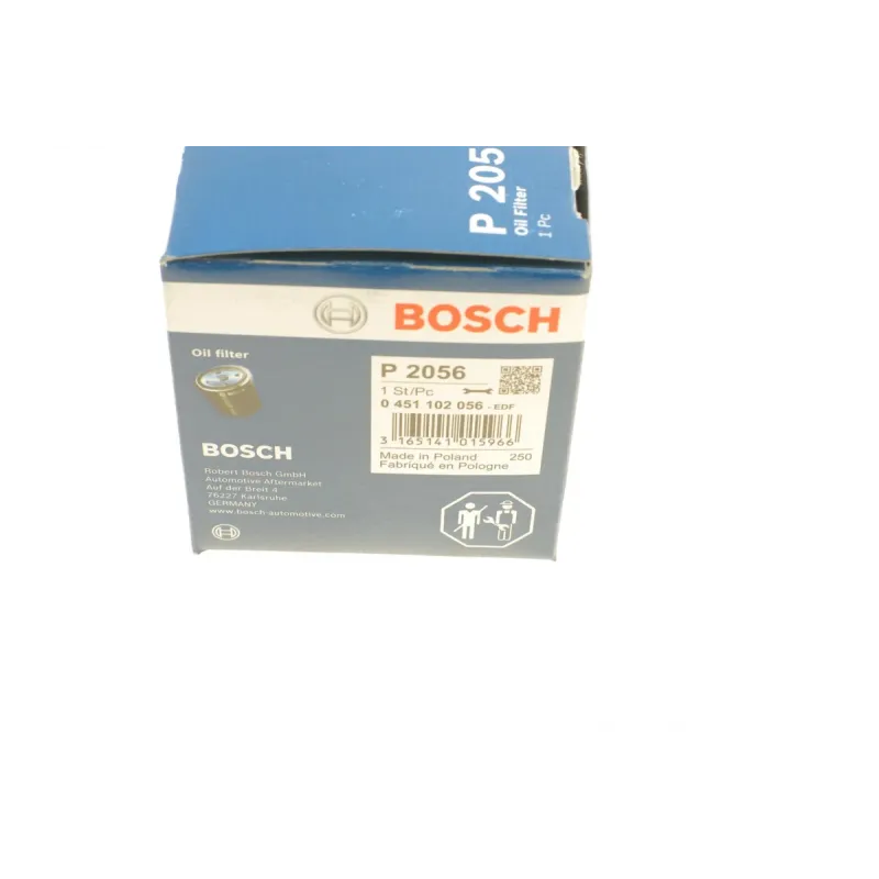 Фільтр масляний BOSCH 0 451 102 056 для Opel 1.0-2.4i 62-00, Austin, Ford