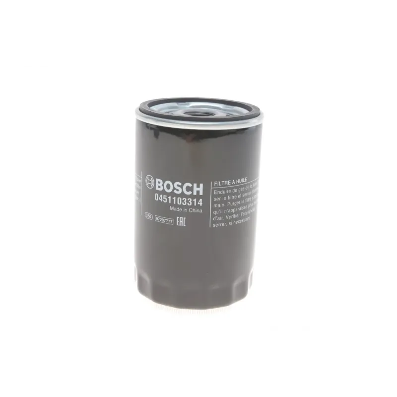 Фільтр масляний BOSCH 0 451 103 314 для Volkswagen T5, Caddy 1.6-2.0i 2003-2015, зовнішній діаметр 76 мм