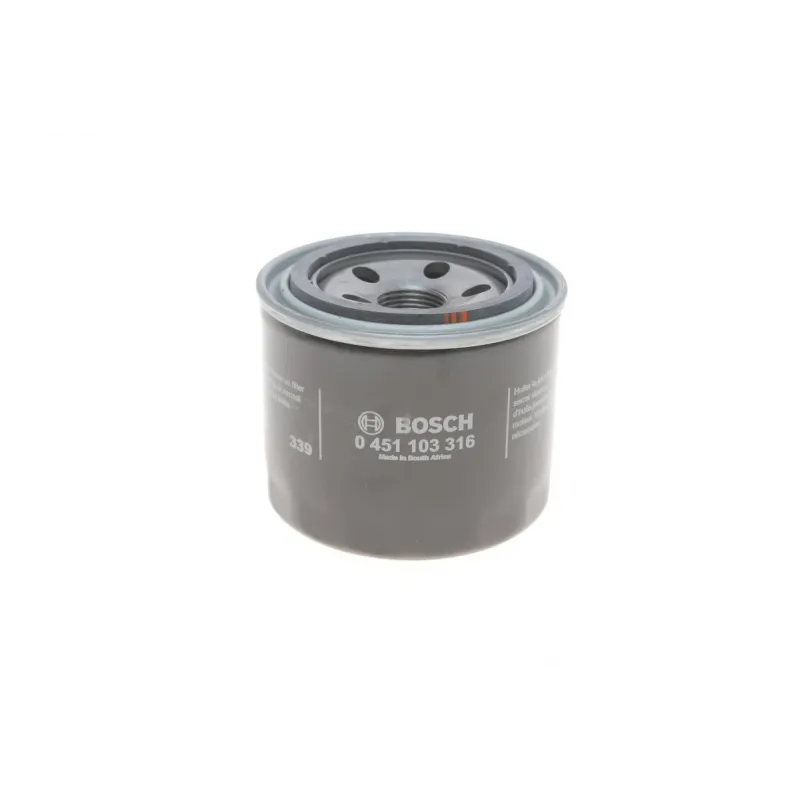 Фільтр масляний BOSCH 0 451 103 316 для Mitsubishi Pajero 1.8-3.5 V6 1994-, зовнішній діаметр 82 мм